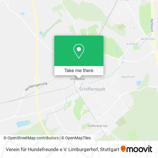 Карта Verein für Hundefreunde e.V. Limburgerhof