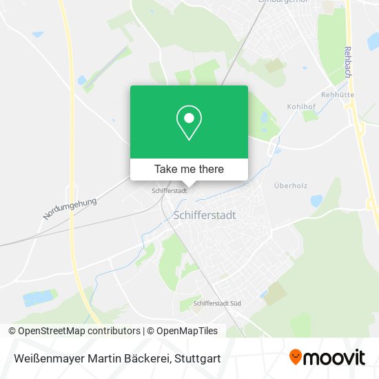 Карта Weißenmayer Martin Bäckerei