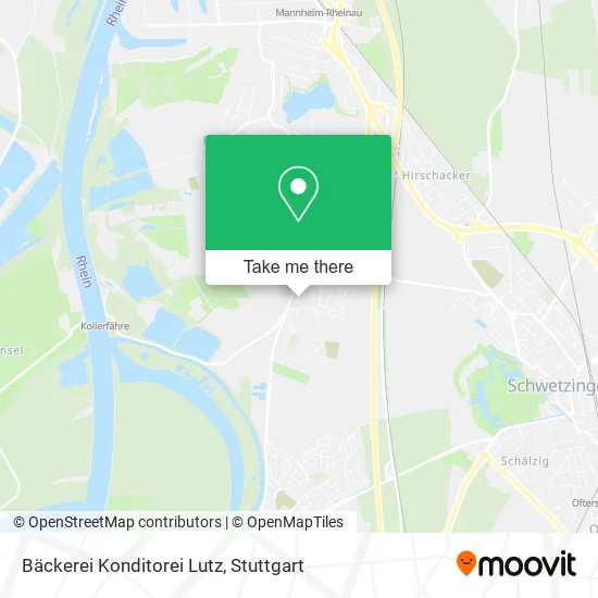 Карта Bäckerei Konditorei Lutz