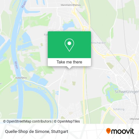Quelle-Shop de Simone map