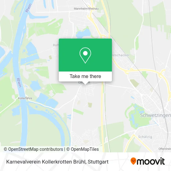 Карта Karnevalverein Kollerkrotten Brühl