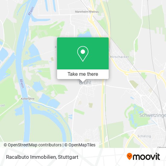 Racalbuto Immobilien map