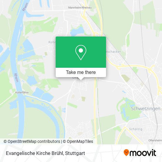 Evangelische Kirche Brühl map