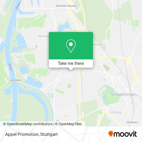 Appel Promotion map