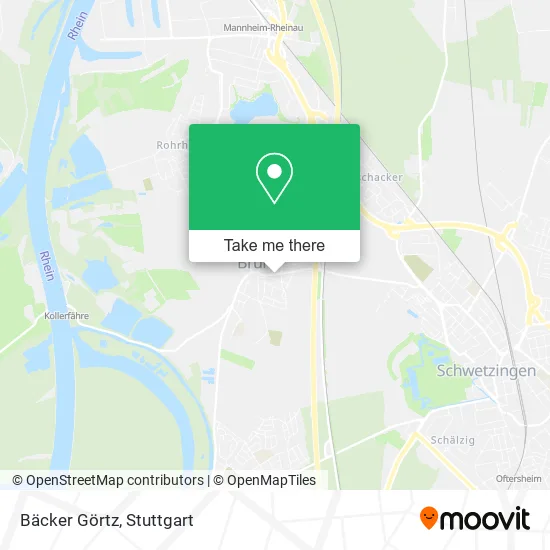 Карта Bäcker Görtz