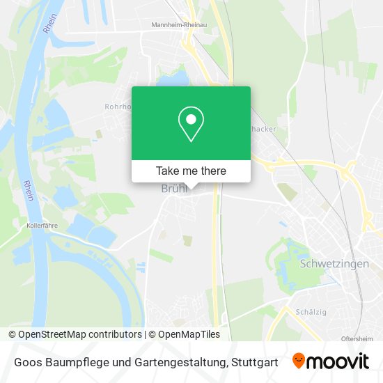 Goos Baumpflege und Gartengestaltung map
