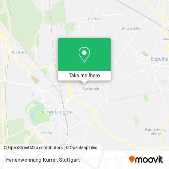 Карта Ferienwohnung Kurrer
