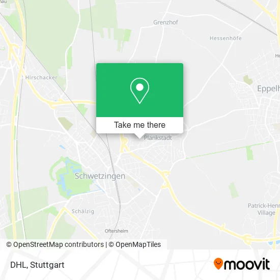 DHL map
