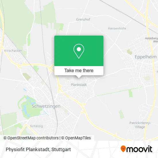 Карта Physiofit Plankstadt