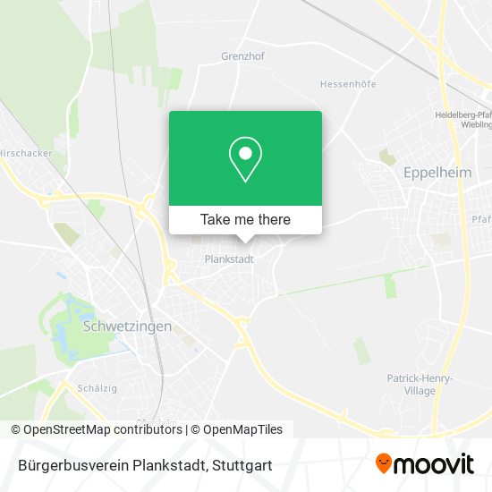 Карта Bürgerbusverein Plankstadt