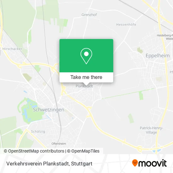 Карта Verkehrsverein Plankstadt