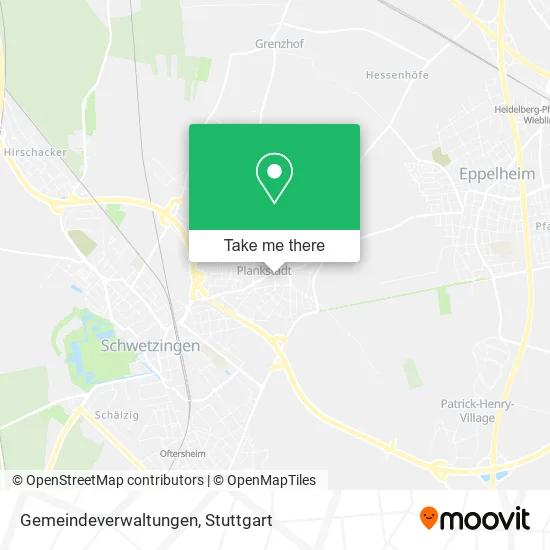 Карта Gemeindeverwaltungen