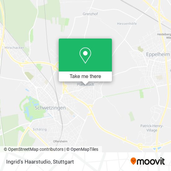 Карта Ingrid's Haarstudio
