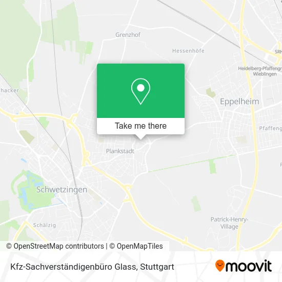 Kfz-Sachverständigenbüro Glass map