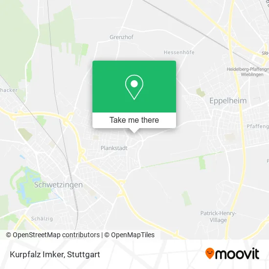 Карта Kurpfalz Imker