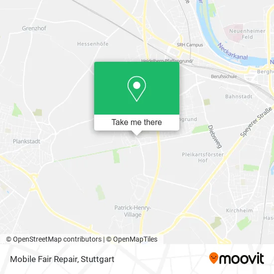 Карта Mobile Fair Repair