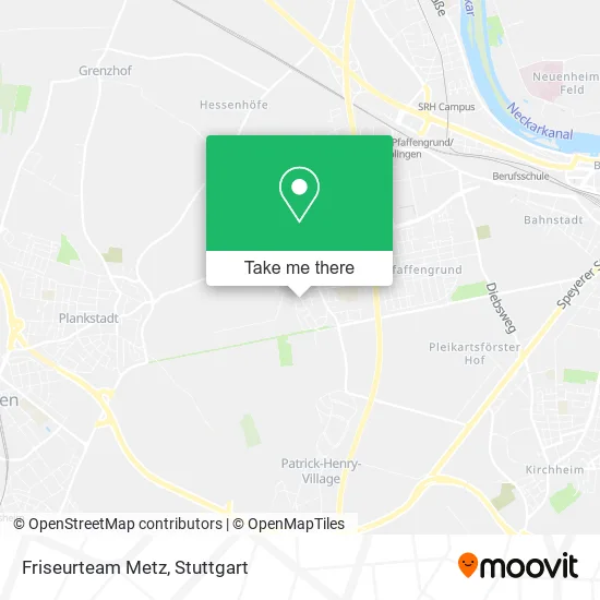 Карта Friseurteam Metz