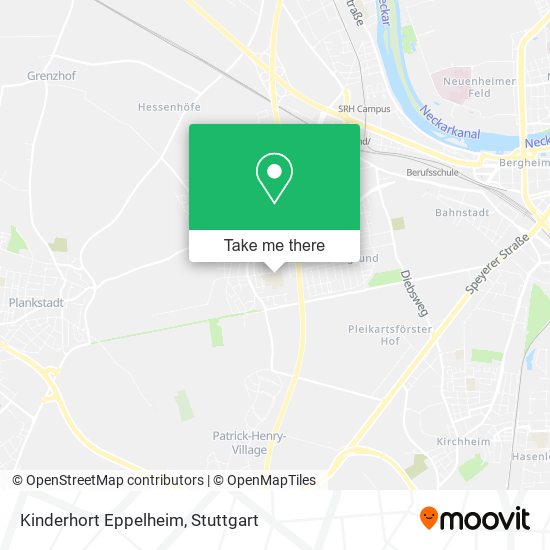 Kinderhort Eppelheim map