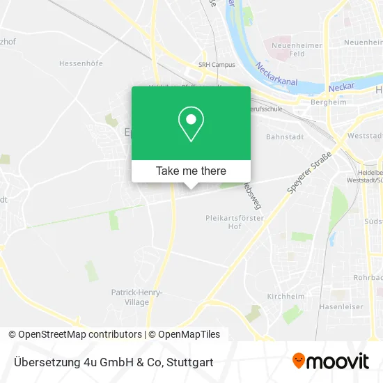 Карта Übersetzung 4u GmbH & Co