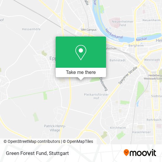 Карта Green Forest Fund