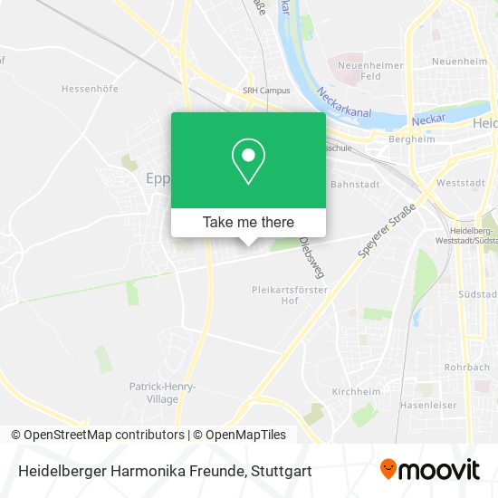 Карта Heidelberger Harmonika Freunde