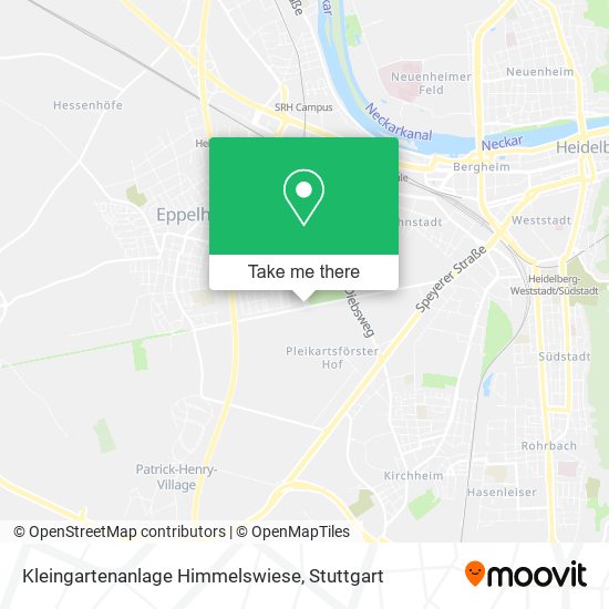 Карта Kleingartenanlage Himmelswiese