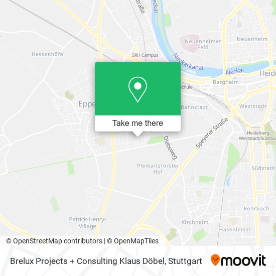 Brelux Projects + Consulting Klaus Döbel map
