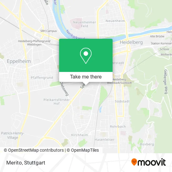 Карта Merito