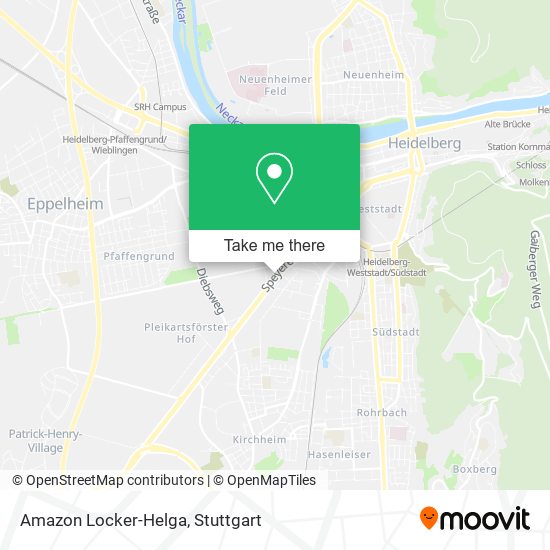 Amazon Locker-Helga map