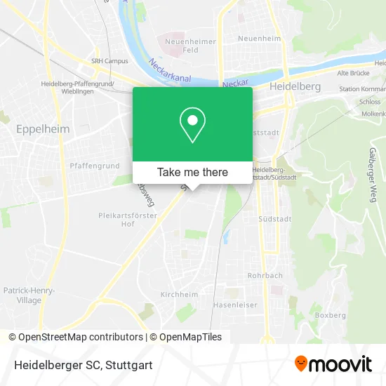 Карта Heidelberger SC