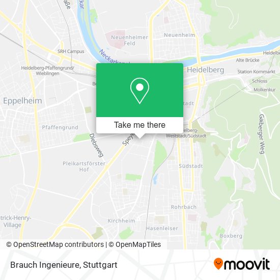 Карта Brauch Ingenieure