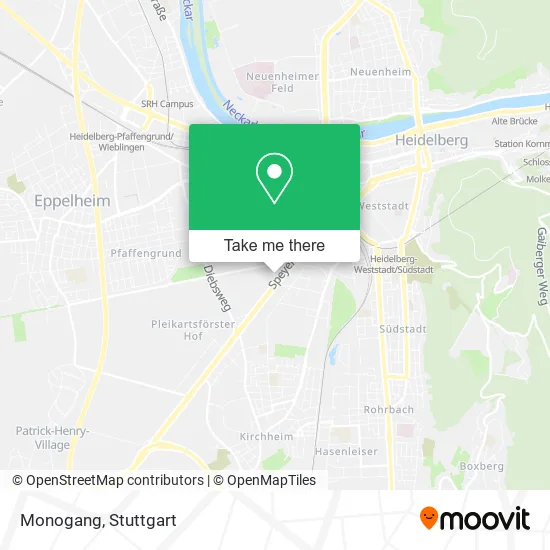 Карта Monogang