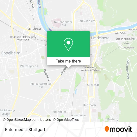 Карта Entermedia