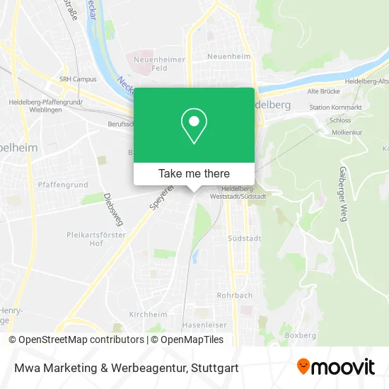 Карта Mwa Marketing & Werbeagentur
