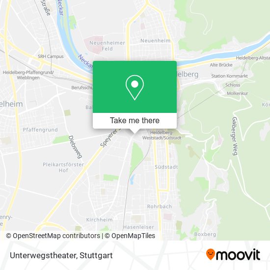 Unterwegstheater map