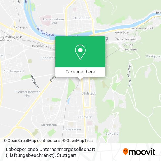 Карта Labexperience Unternehmergesellschaft (Haftungsbeschränkt)