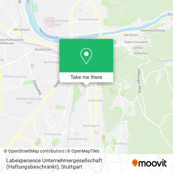 Карта Labexperience Unternehmergesellschaft (Haftungsbeschränkt)