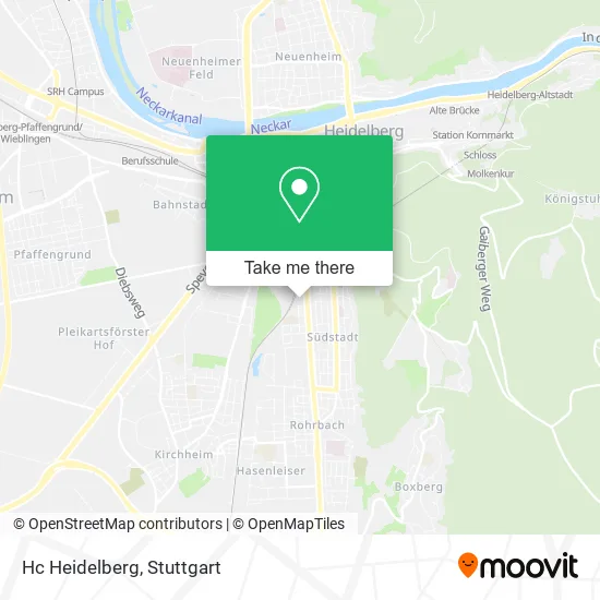 Карта Hc Heidelberg