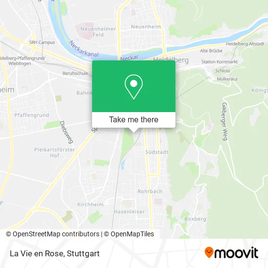 Карта La Vie en Rose