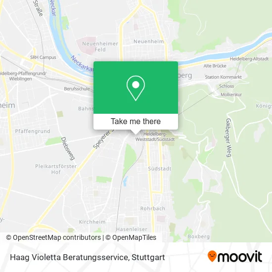 Карта Haag Violetta Beratungsservice