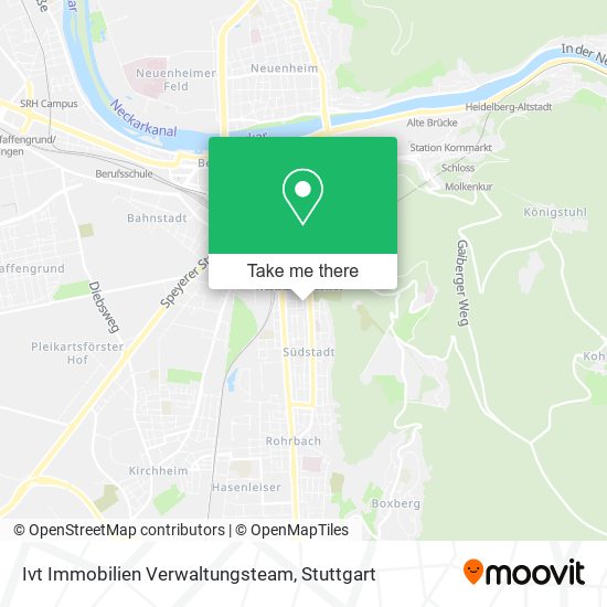Ivt Immobilien Verwaltungsteam map