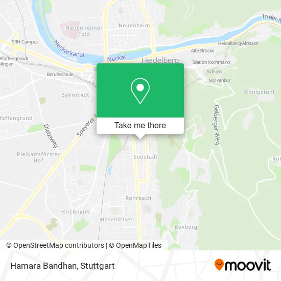 Карта Hamara Bandhan