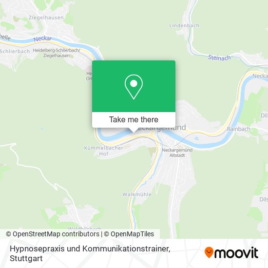 Hypnosepraxis und Kommunikationstrainer map