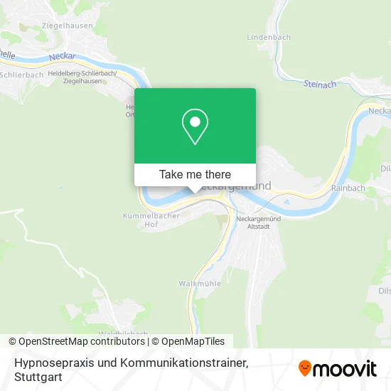 Карта Hypnosepraxis und Kommunikationstrainer