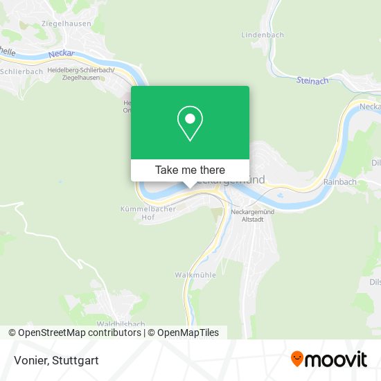 Карта Vonier