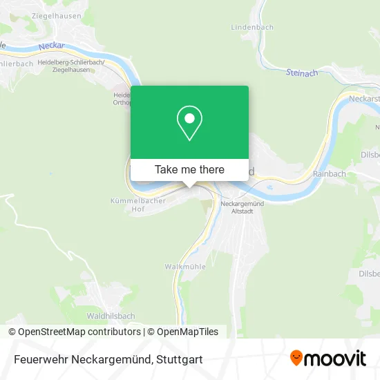 Карта Feuerwehr Neckargemünd