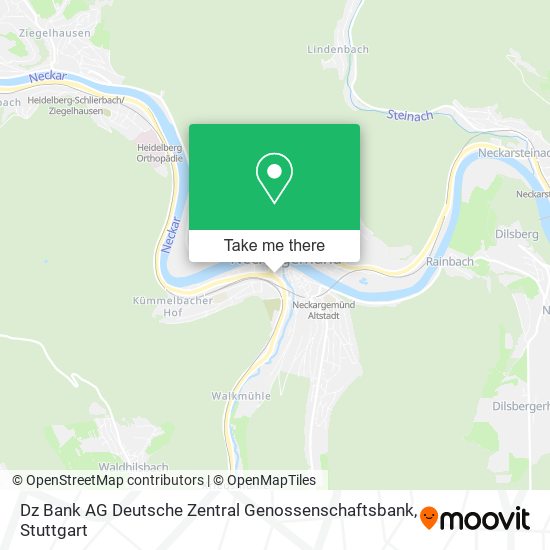 Dz Bank AG Deutsche Zentral Genossenschaftsbank map