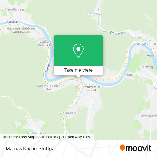 Карта Mamas Küche