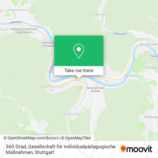 360 Grad, Gesellschaft für Individualpädagogische Maßnahmen map