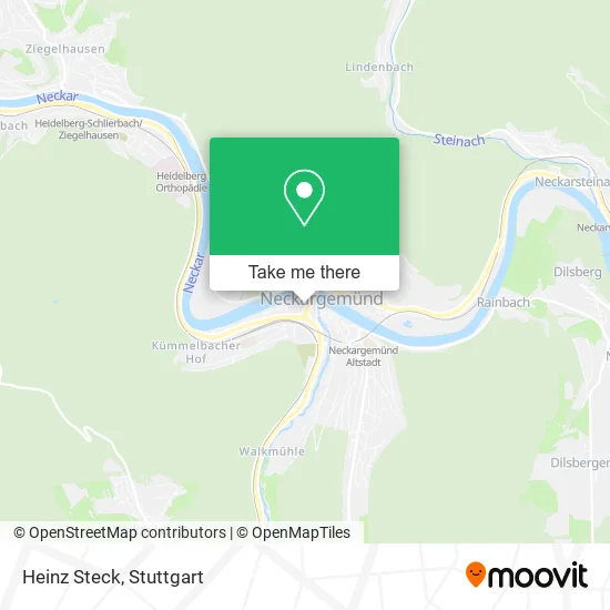 Heinz Steck map